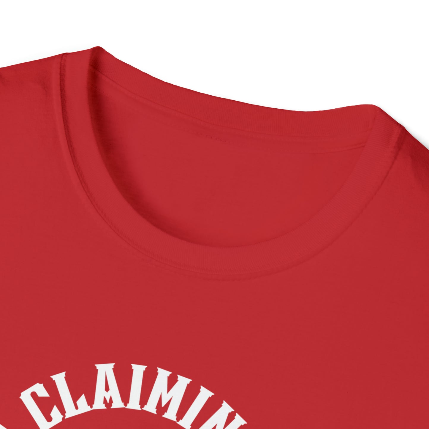 I'm Claiming It! The LORD is My Rock (Unisex) Soft Style T-Shirt