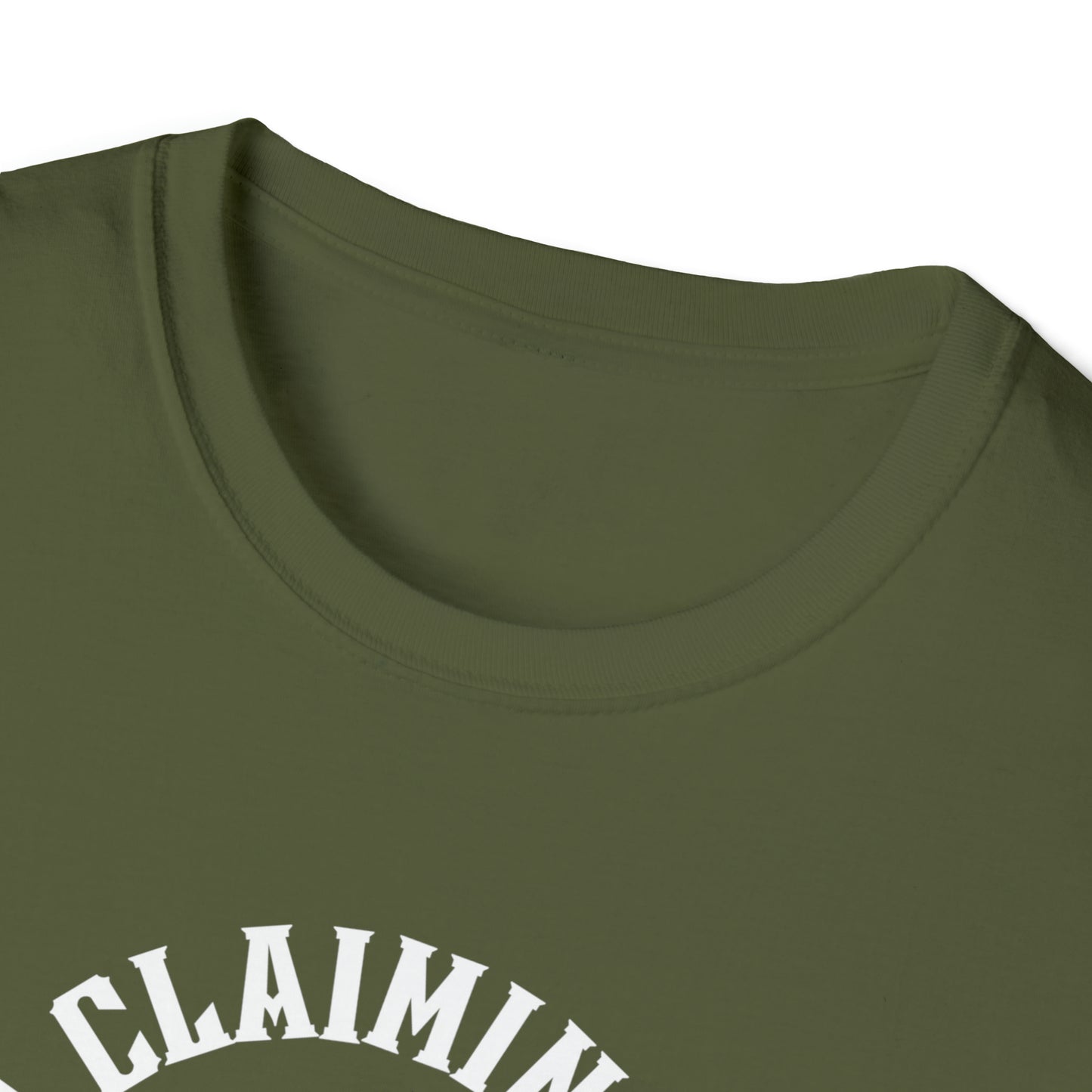 I'm Claiming It! The LORD is My Rock (Unisex) Soft Style T-Shirt