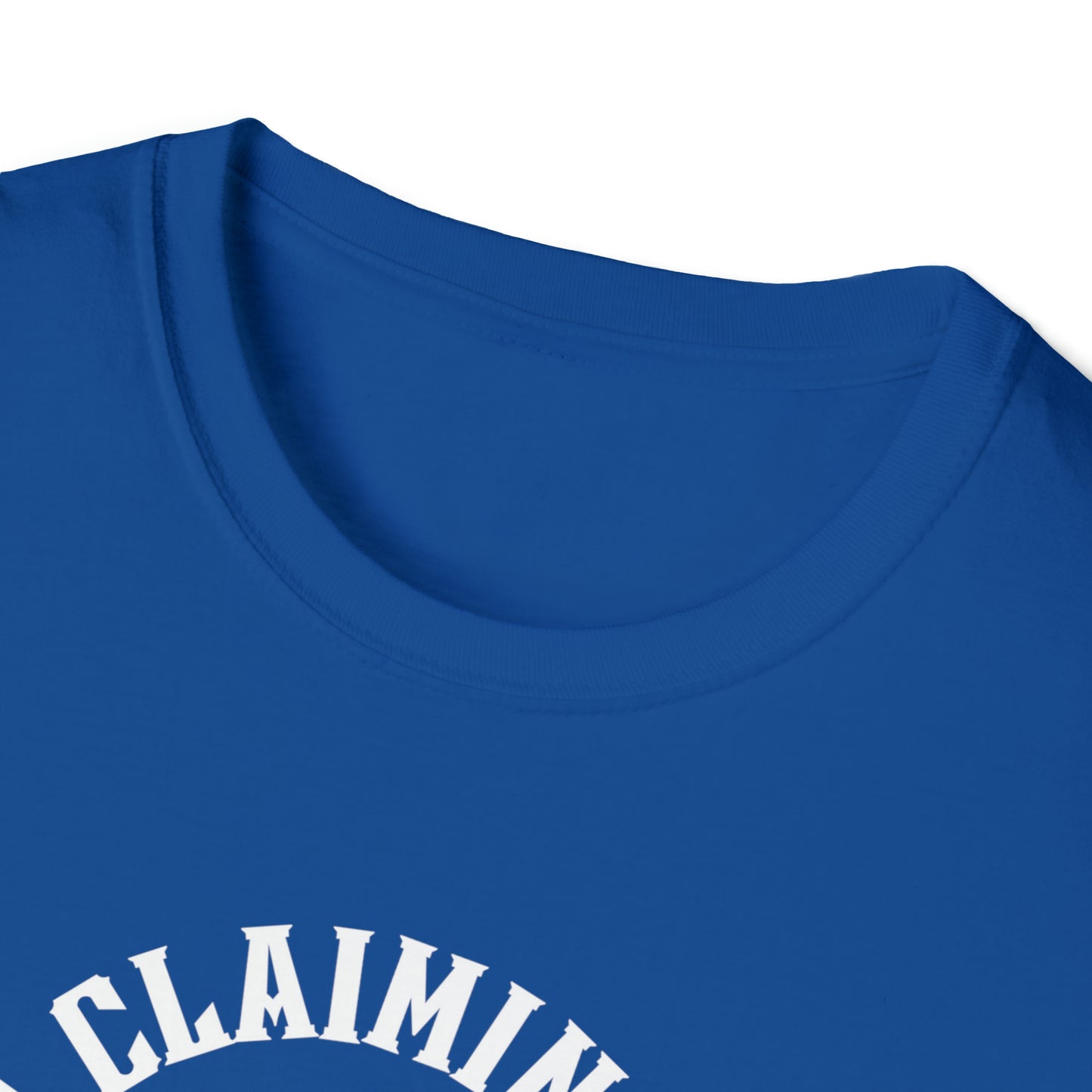 I'm Claiming It! The LORD is My Rock (Unisex) Soft Style T-Shirt