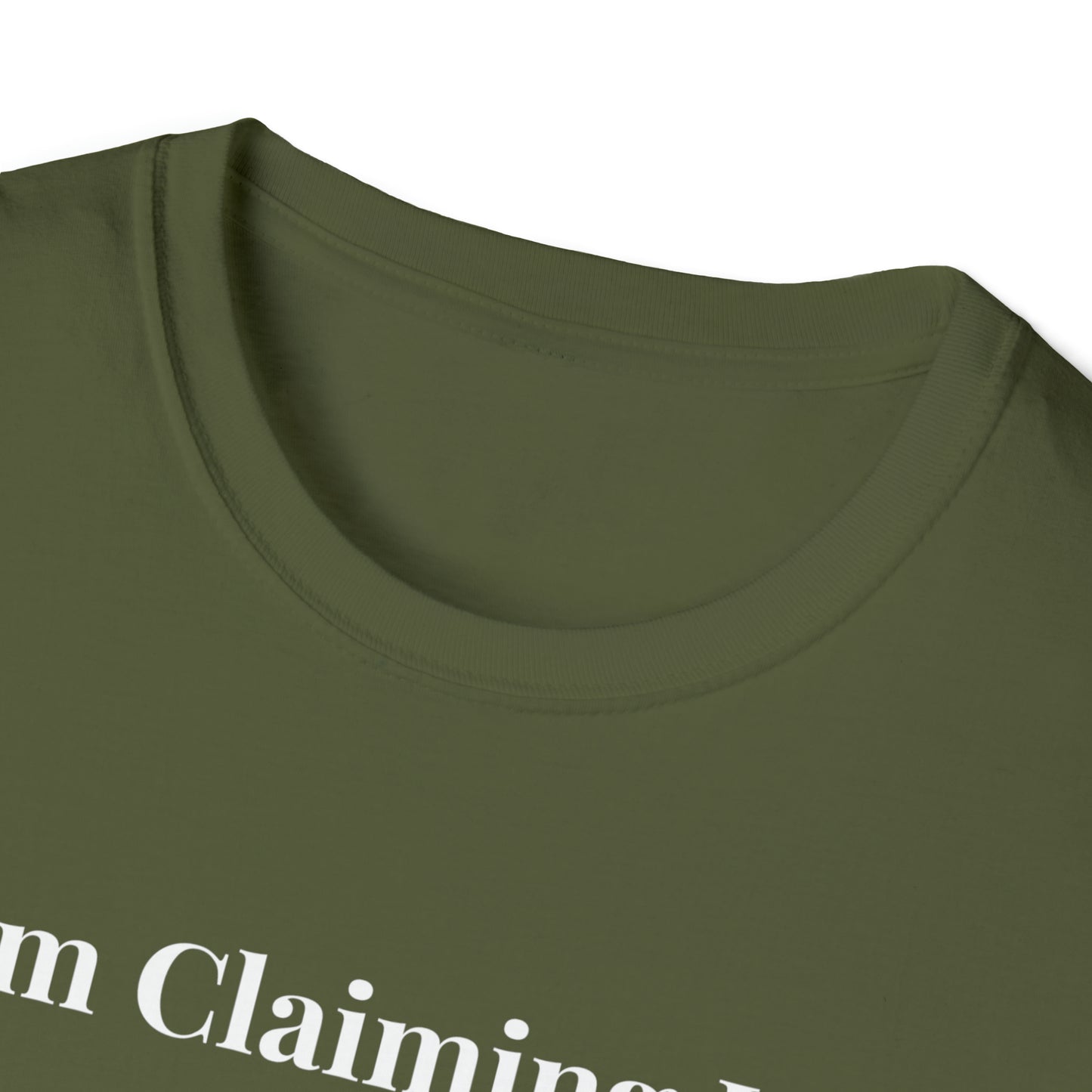 I'm Claiming It! Holy Spirit Go Before Me & Open the Way (Unisex) Soft Style T-Shirt