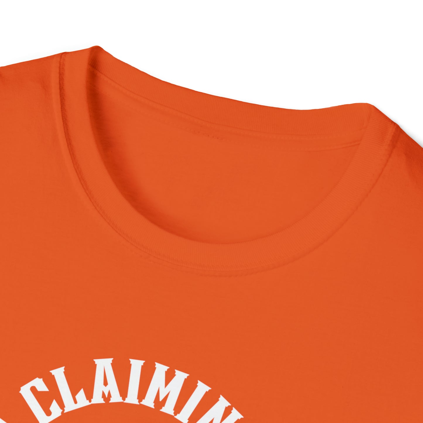 I'm Claiming It! The LORD is My Rock (Unisex) Soft Style T-Shirt